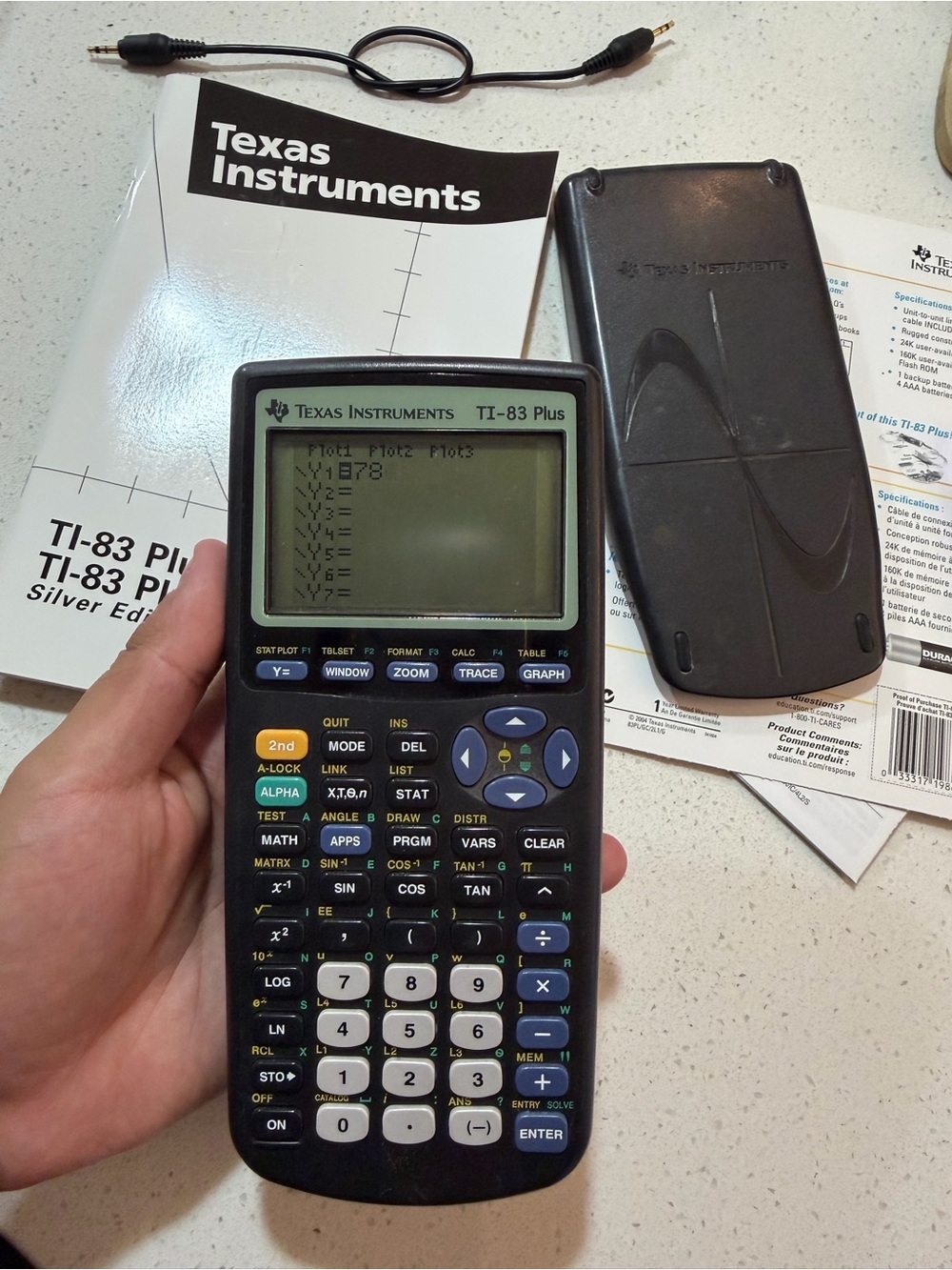 Texas Instruments TI-83 Plus Graphing Calculator
